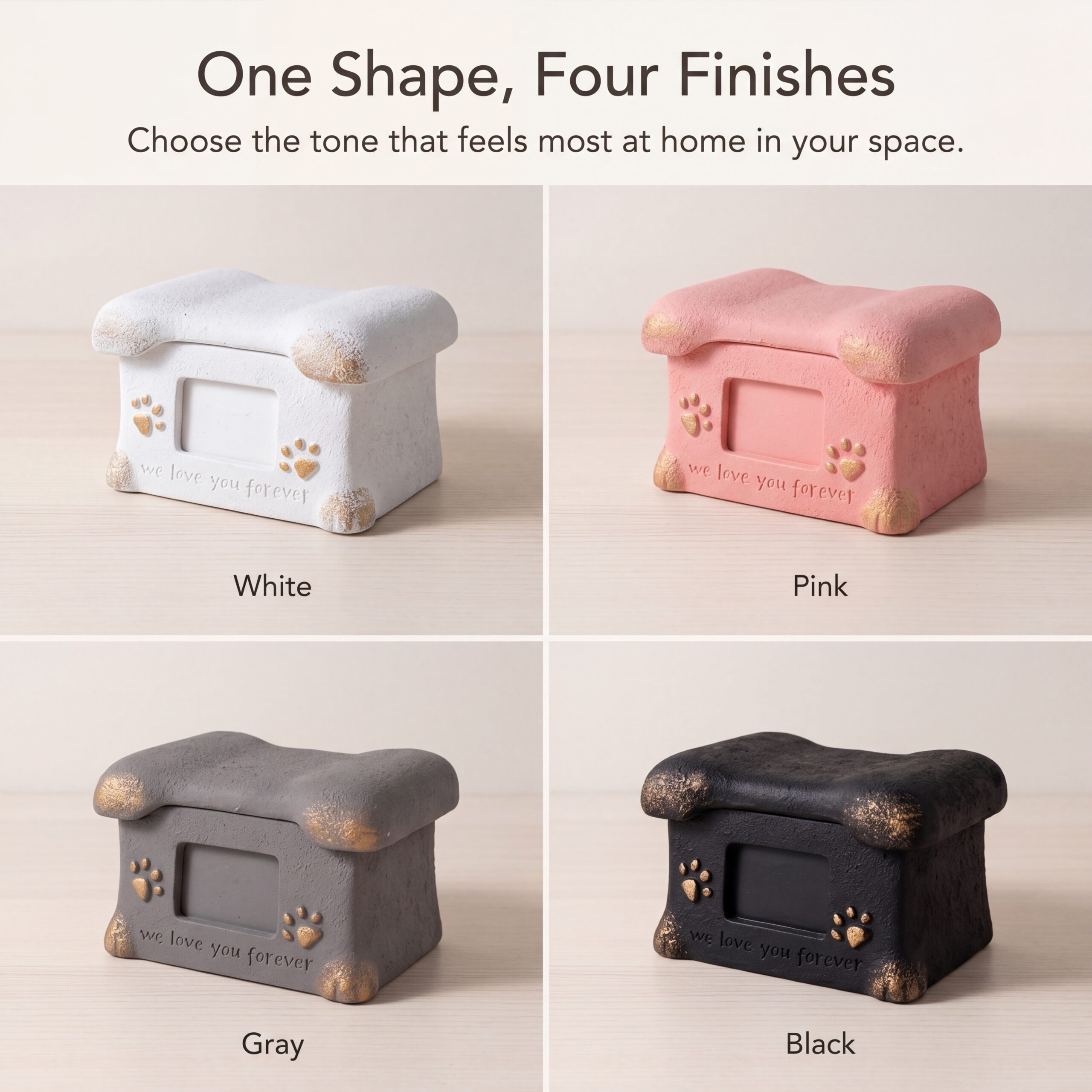 Cat & Dog Memorial Casket Keepsake Box - Image 6