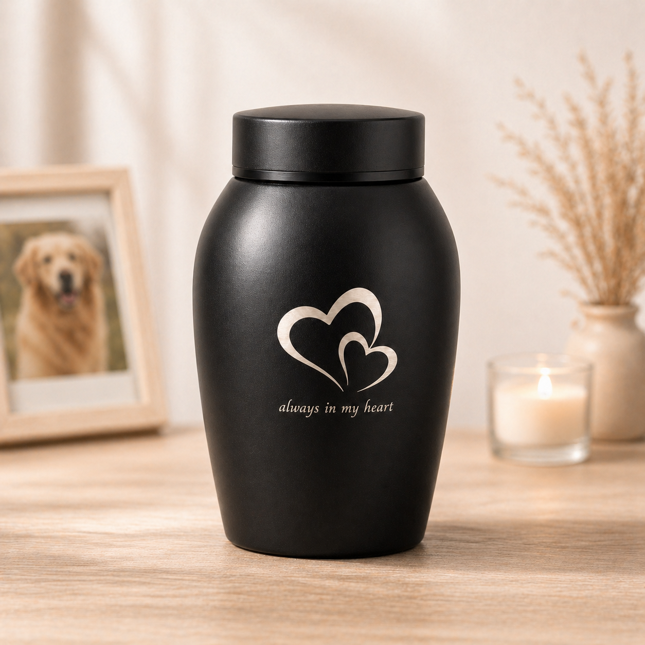 Small Stainless Steel Pet Memorial Urn
