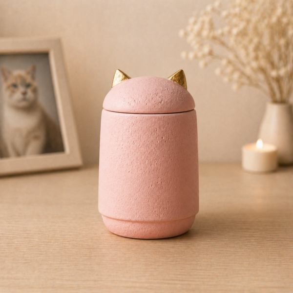 Eco Cement Pet Memorial Urn