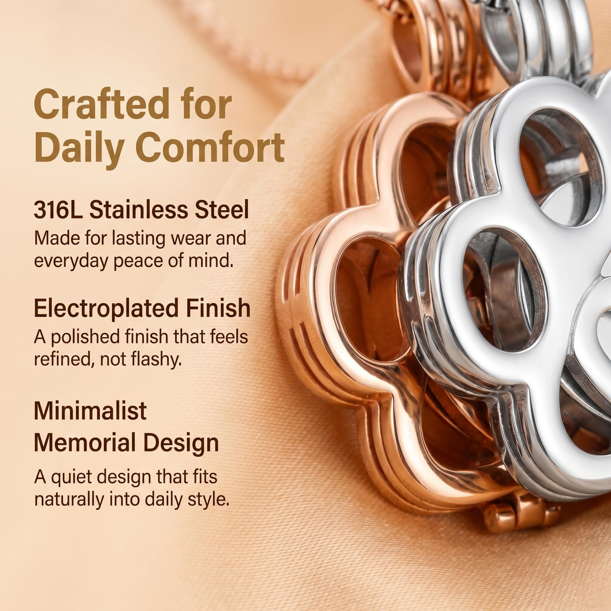 Openwork Keepsake Capsule Necklace - Image 5
