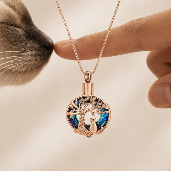 Tree of Life Pet Ashes Necklace