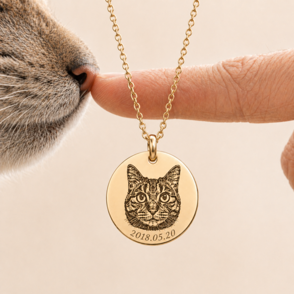 Custom Pet Photo Memorial Necklace
